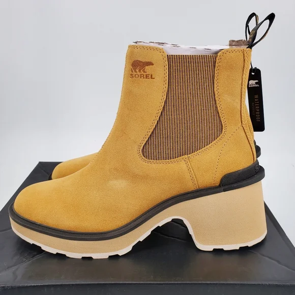 Sorel Mustard Ankle Booties - Picture 3 of 6